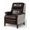Wylie Smoke Leather Recliner